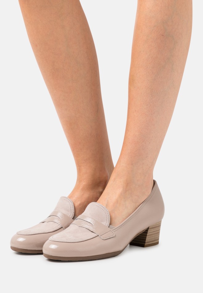 Talons Classiques Noisette/or Gabor | Exclusif